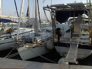 At the town quay of AEGINA